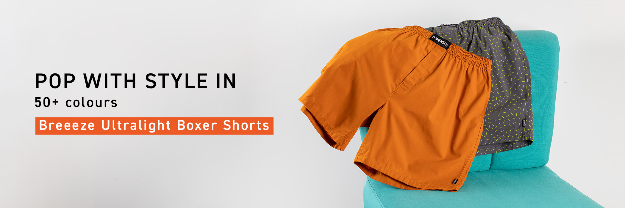 Shop Boxer Shorts for Men | Boxer Pants Online - DaMENSCH